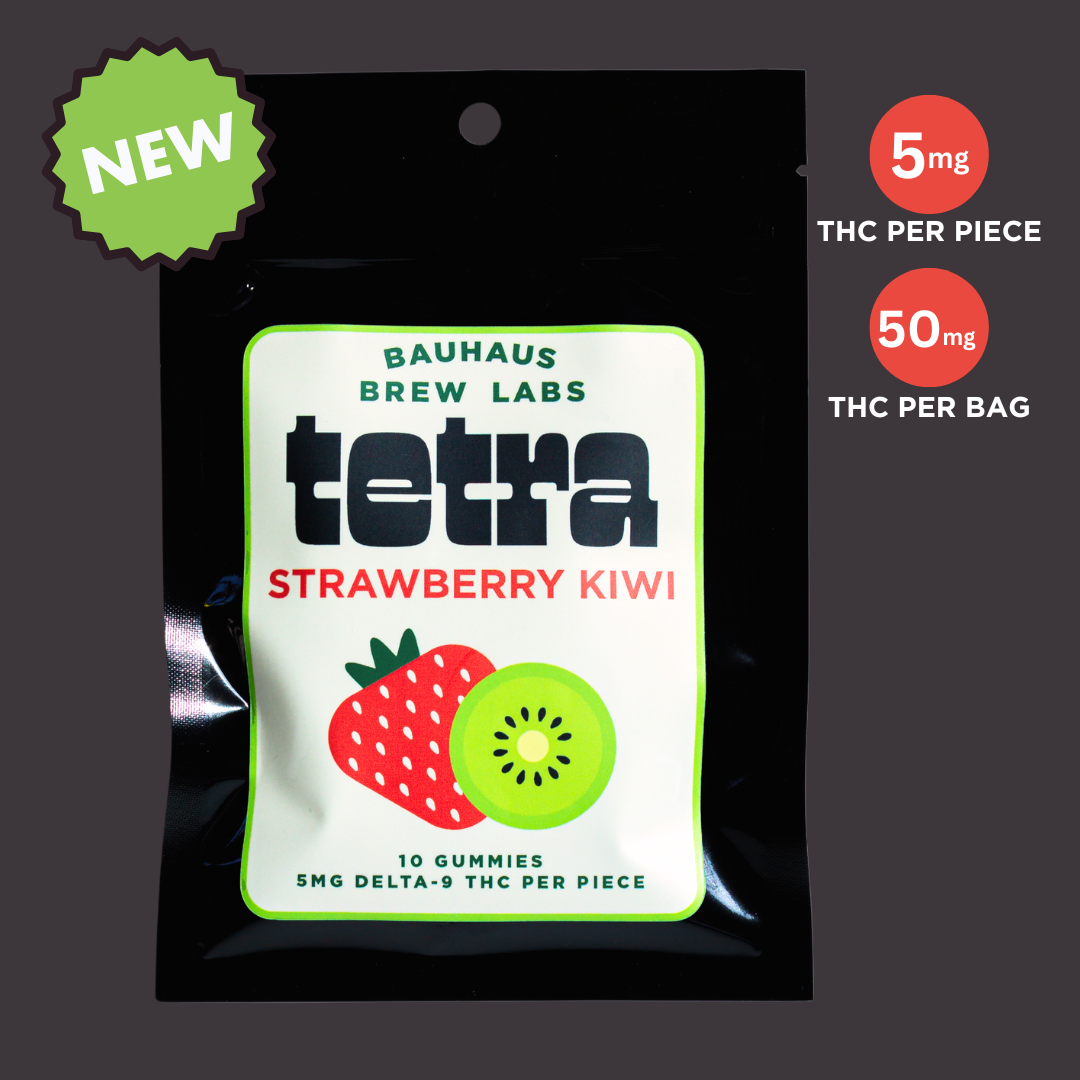 Tetra Gummies - Strawberry Kiwi (50mg) — Bauhaus Brew Labs